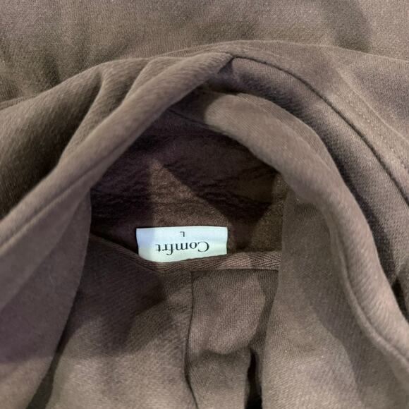 Comfrt Unisex Standard Hoodie in Walnut Brown, Size L - Picture 3 of 4